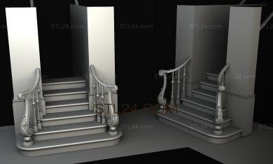 Столбы заходные (SZ_0125) 3D модель для ЧПУ станка